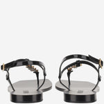 SANDALI V-CHAIN IN PELLE 1018237 D2VE1B00V VERSACE 