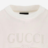 T-SHIRT IN MISTO COTONE CON LOGO 865017 XJHT19003 GUCCI 