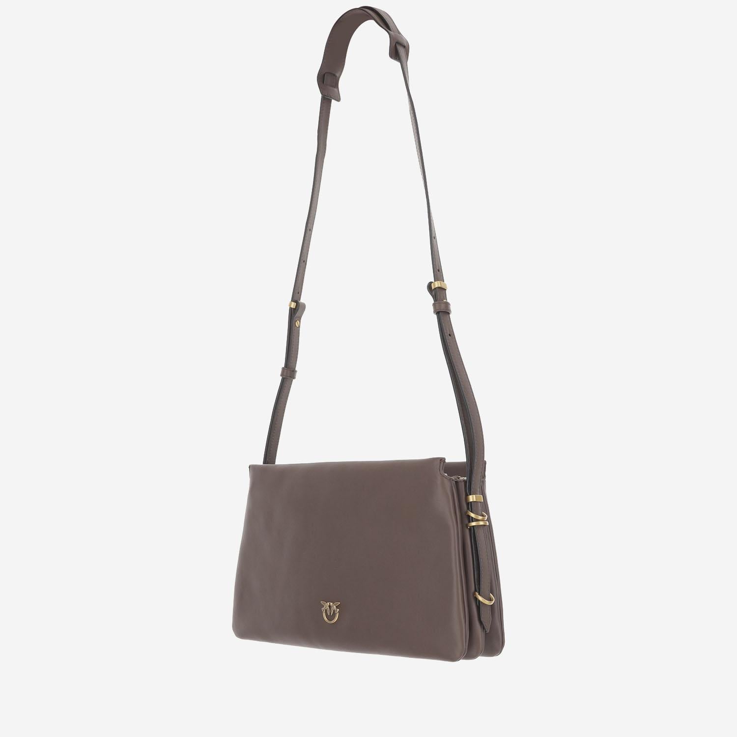 BORSA A TRACOLLA IN PELLE 105161 A0QOL74Q PINKO 