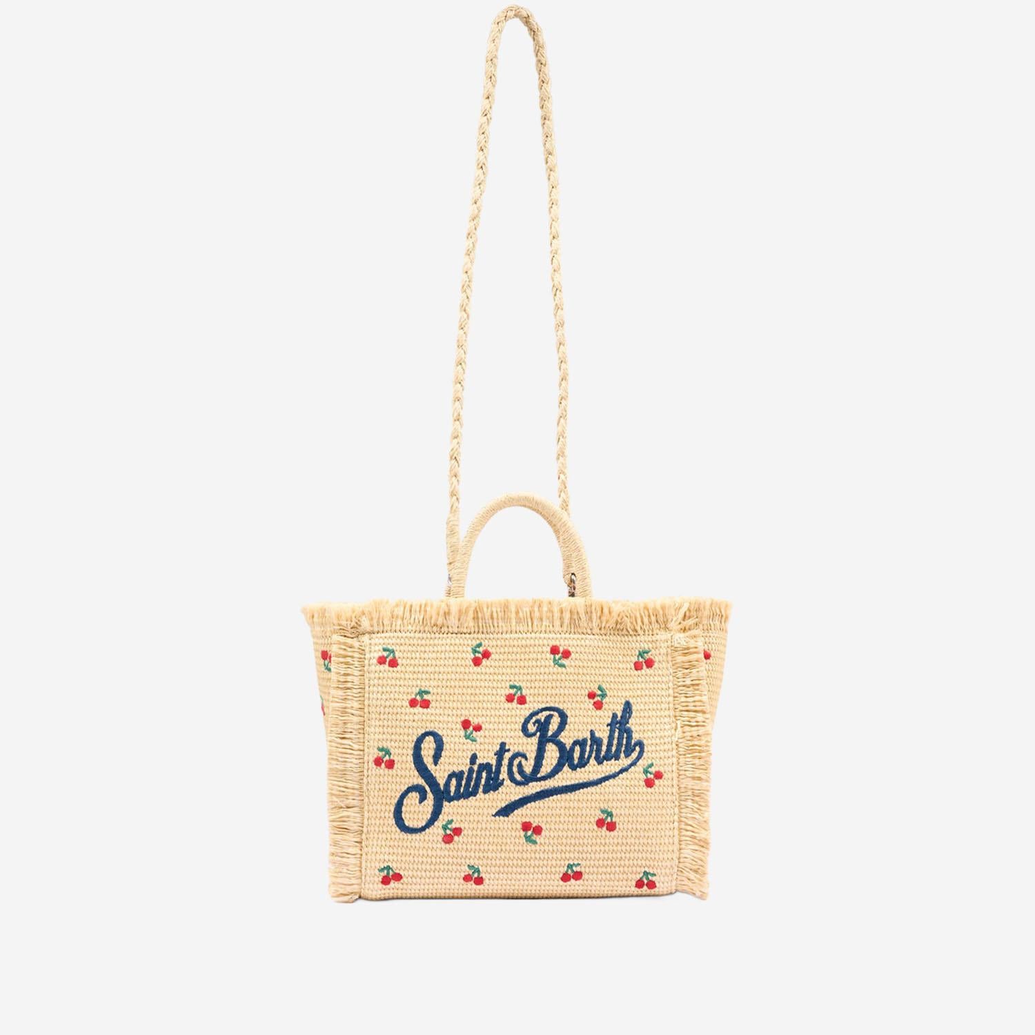 BORSA COLLETTE IN PAGLIA COL0017 00345L MC2 SAINT BARTH 