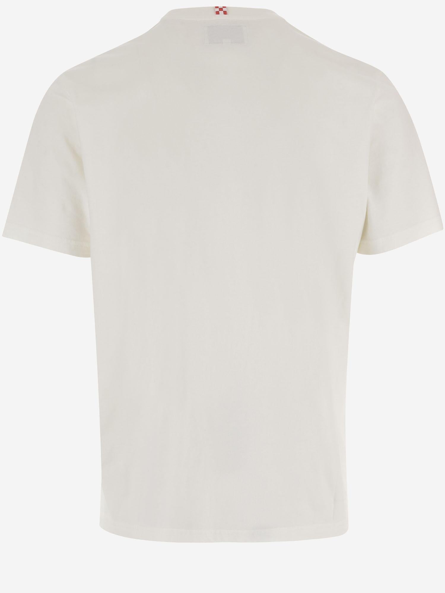 T-SHIRT IN COTONE CON  LOGO ARN0004 00580I MC2 SAINT BARTH 