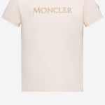 T-SHIRT IN COTONE CON LOGO 8C0000989AT9 050 MONCLER ENFANTS 