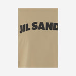 T-SHIRT IN COTONE CON LOGO J02GC0140 J20348273 JIL SANDER 