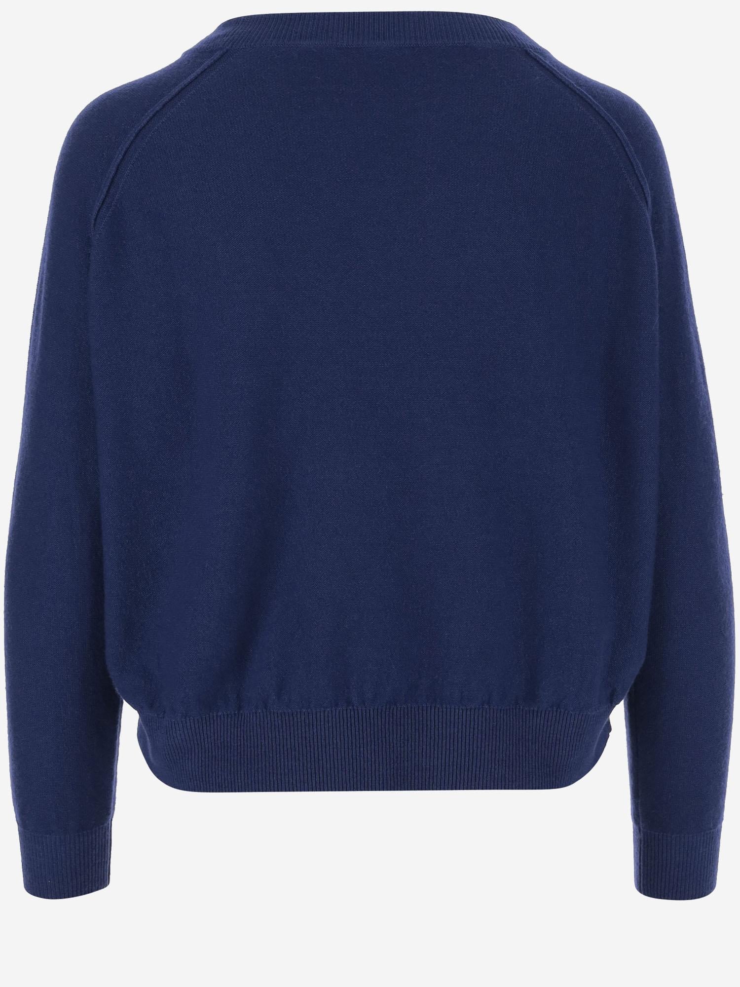MAGLIONE IN CASHMERE D132WS AZURE OLIVER LATTUGHI 