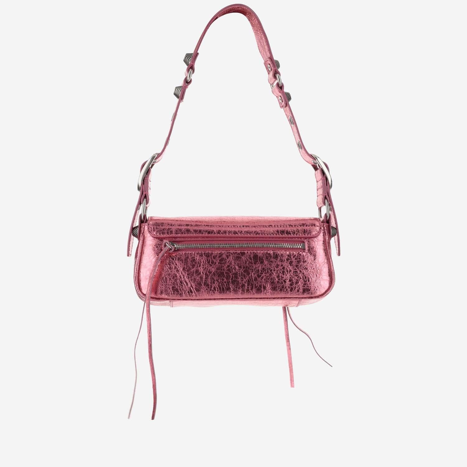 BORSA A SPALLA LE CAGOLE XS IN PELLE 771670 2AA0L5528 BALENCIAGA 