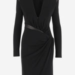 Abito con scollo in viscosa 1021623 1A144751B000 VERSACE 