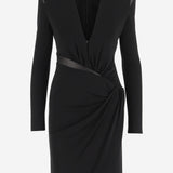 Abito con scollo in viscosa 1021623 1A144751B000 VERSACE 