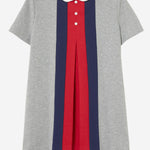Abito in cotone con Web 828783 XJHDW1183 GUCCI KIDS 