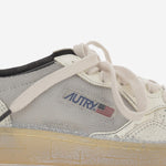 SNEAKERS MEDALIST SUPER VINTAGE AVLWME01 MESHLEATBLKSILV AUTRY 