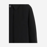 CAPPOTTO IN COTONE 8115787 BLACK BURBERRY 