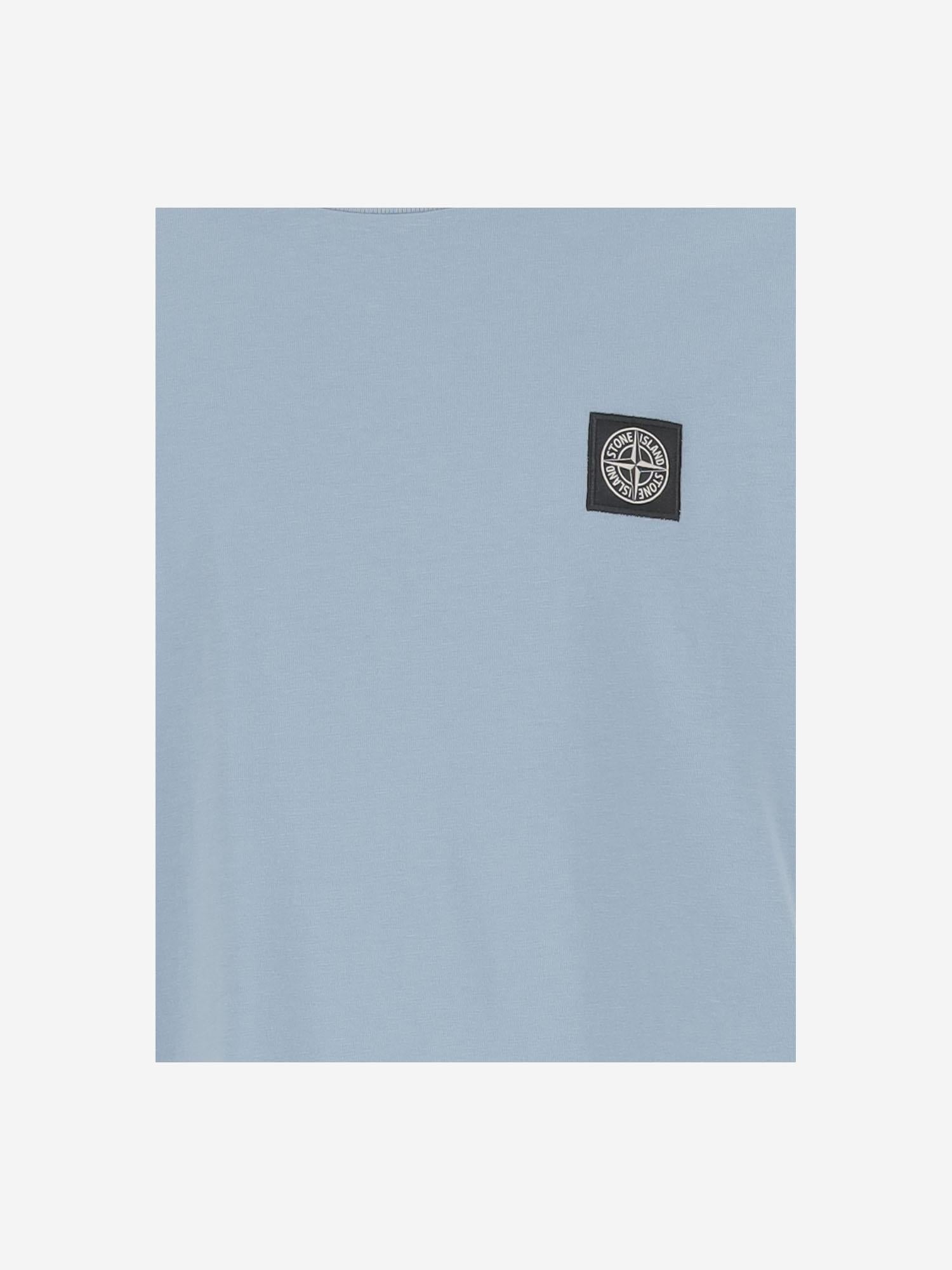 T-SHIRT IN COTONE CON LOGO 2100002 S0047V004A STONE ISLAND KIDS 