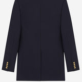 GIACCA DOPPIOPETTO IN GABARDINE DI LANA 631980 Y7B734141 SAINT LAURENT 