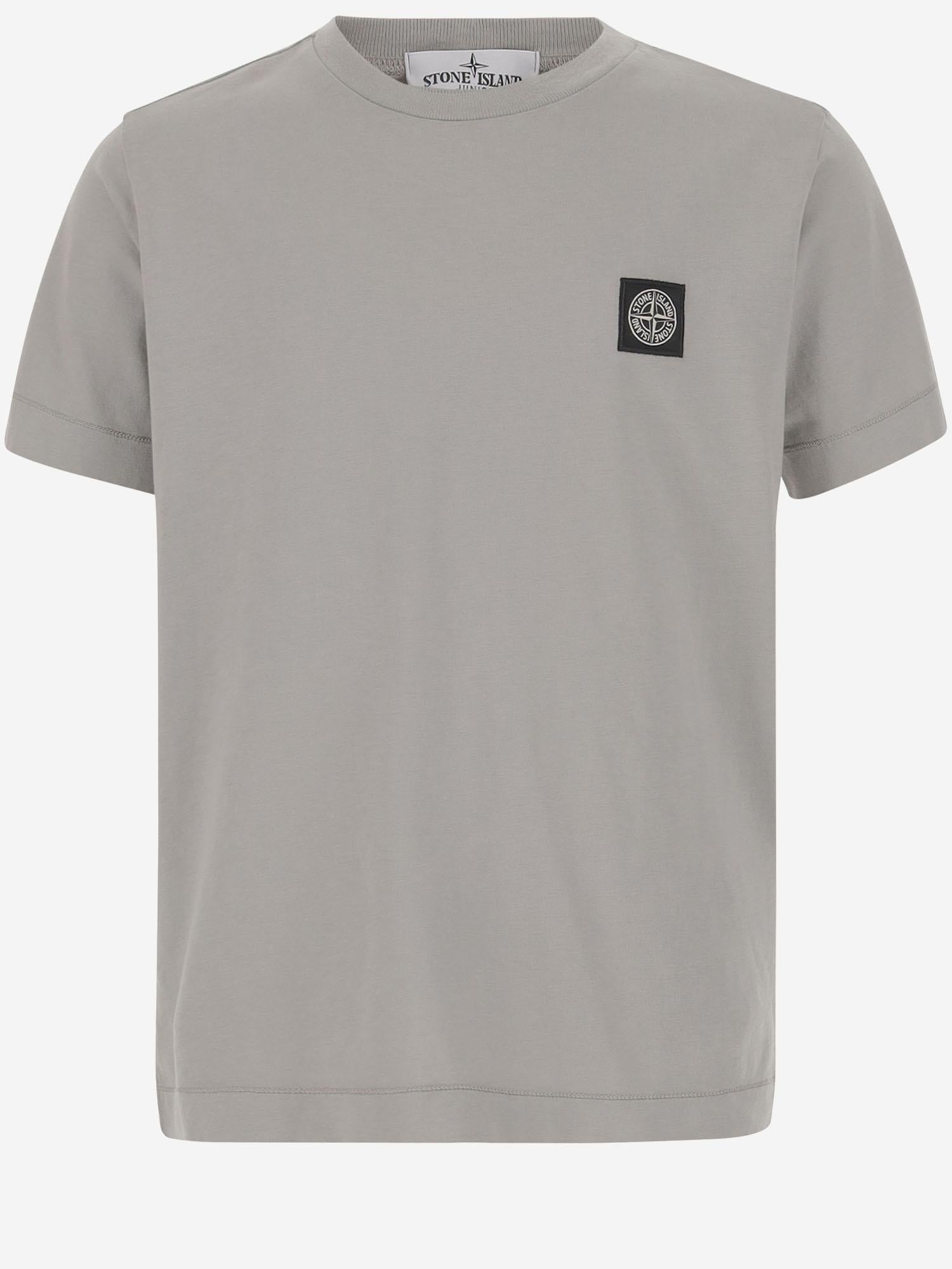T-SHIRT IN COTONE CON LOGO 2100002 S0047V0064 STONE ISLAND KIDS 