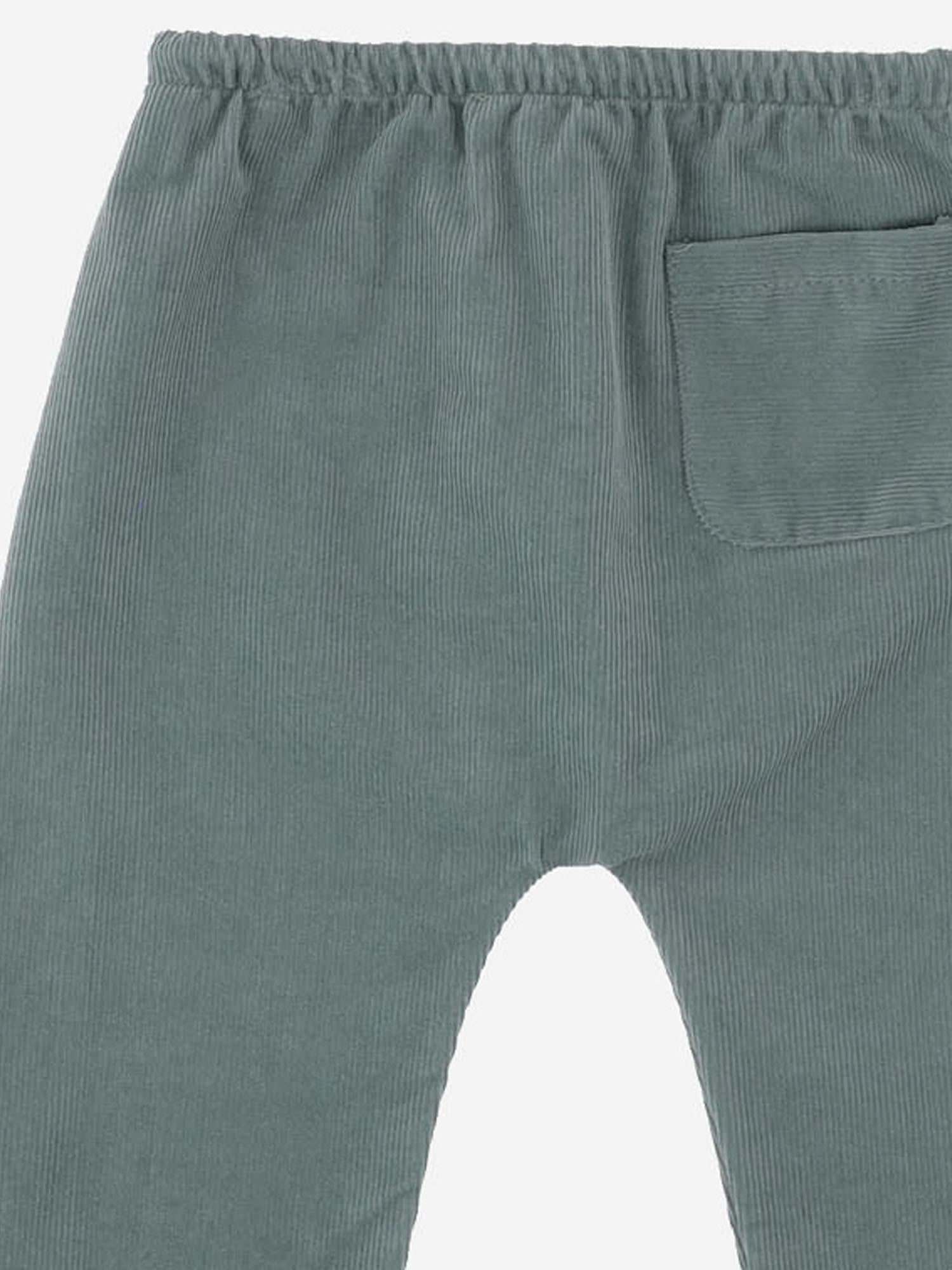 PANTALONI IN COTONE A COSTE PABLO 64 NICOLETTA FANNA KIDS 
