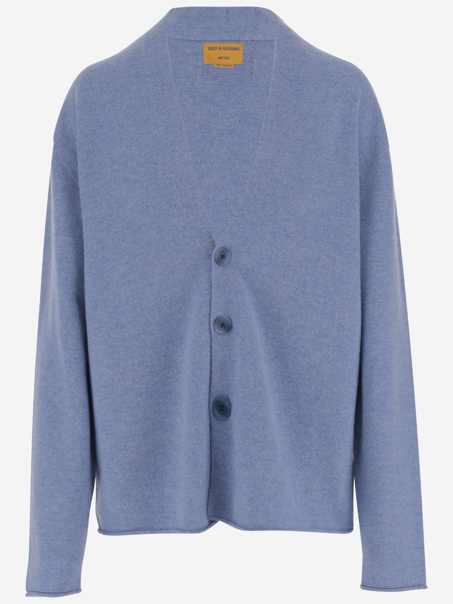 CARDIGAN IN CASHMERE U10410JM HRB GUEST IN RESIDENCE 