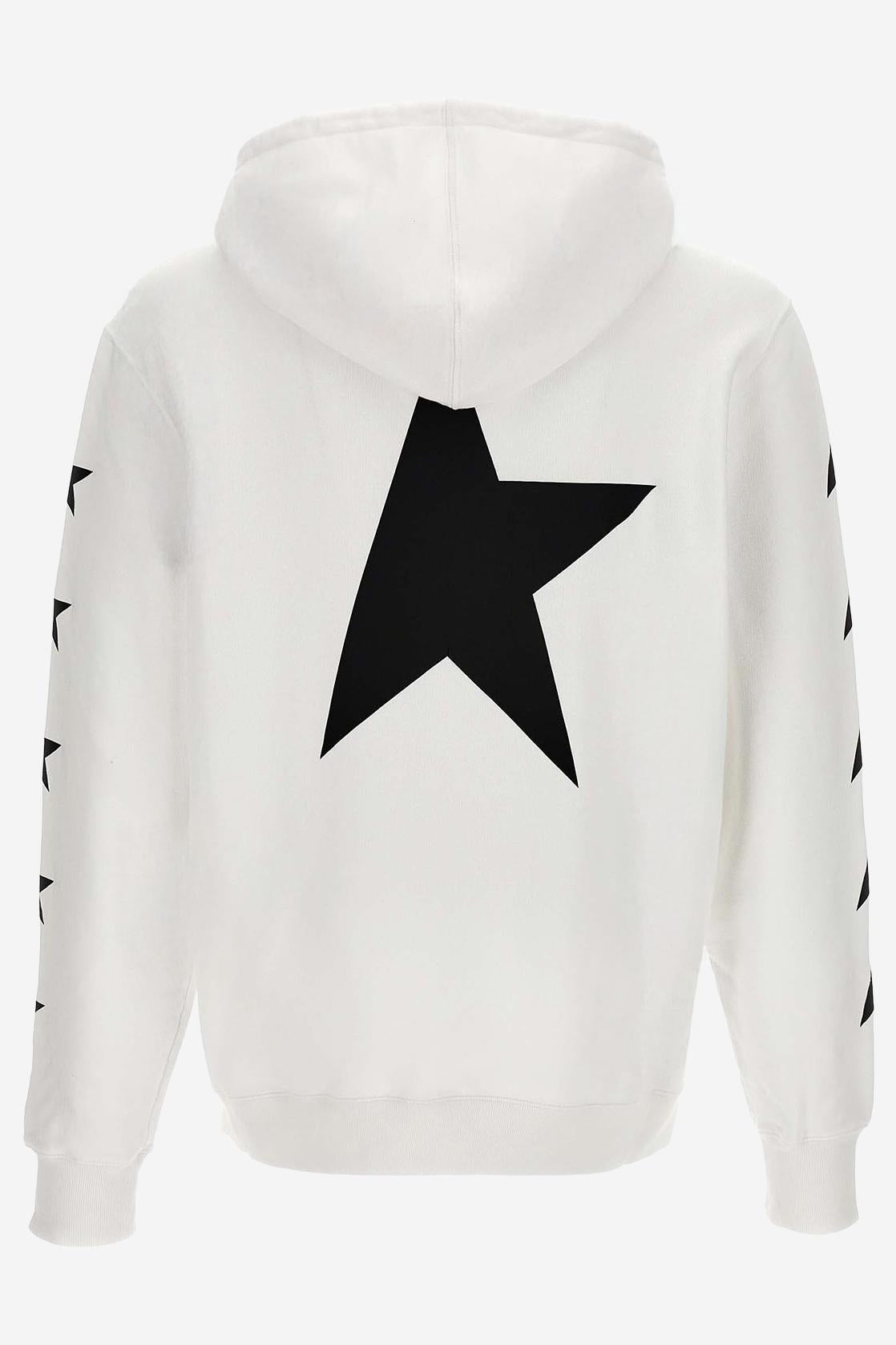 FELPA ALIGHIERO IN COTONE GMP01224 P00053410658 GOLDEN GOOSE 