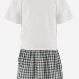 Abito Effie in cotone S05GDRK00005 448B BONPOINT KIDS 