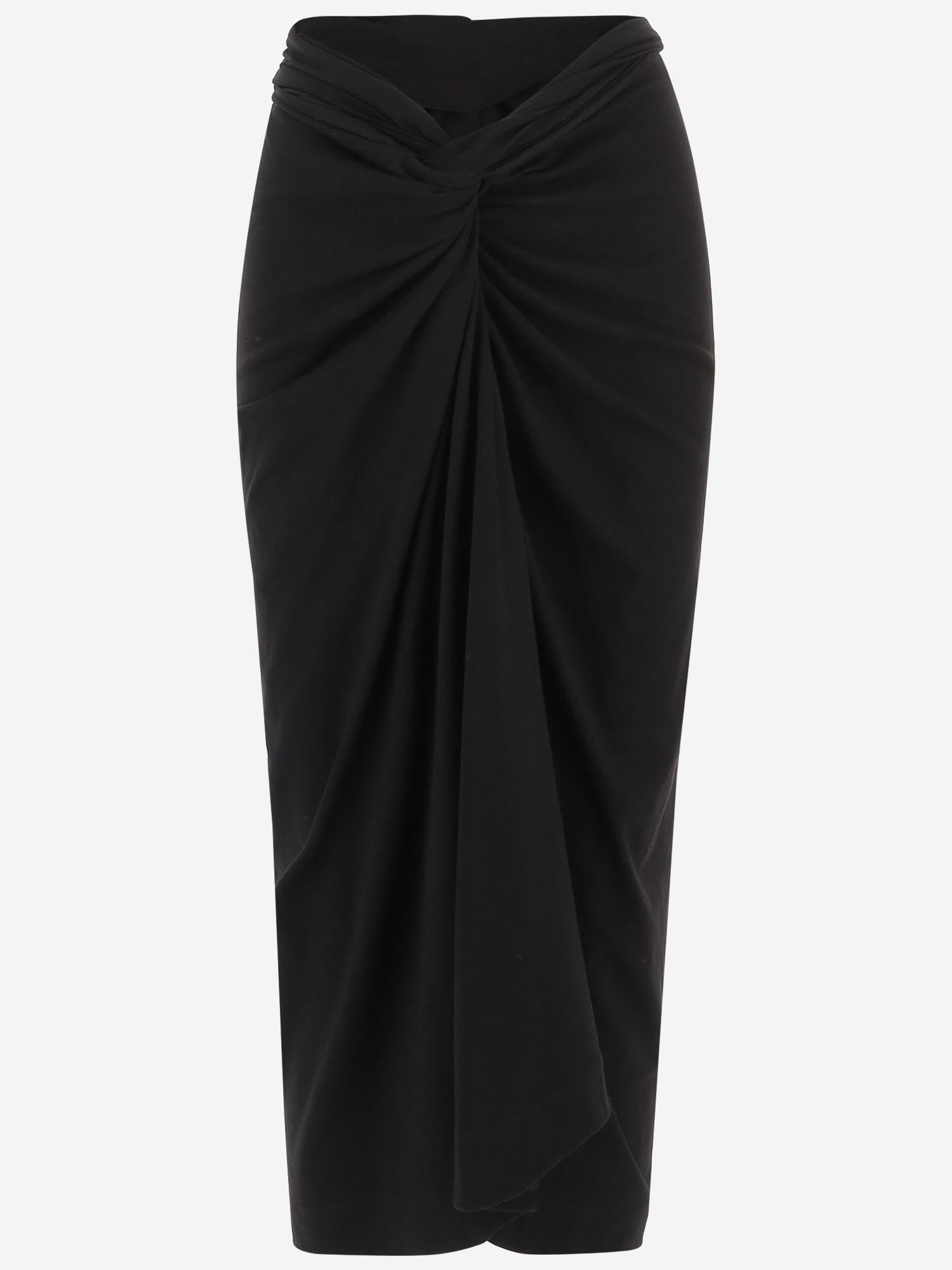 GONNA IN COTONE 011109 3603900 DRIES VAN NOTEN 