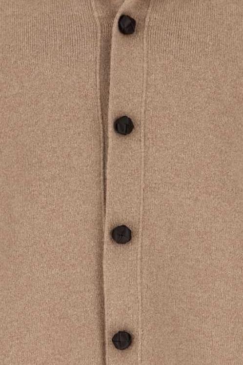 CARDIGAN IN LANA COMPATTA 804796 V4QJ02116 BOTTEGA VENETA 