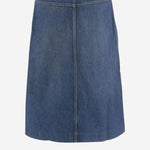GONNA AL GINOCCHIO IN DENIM DI COTONE CH25ADJ01251 427 CHLOE 