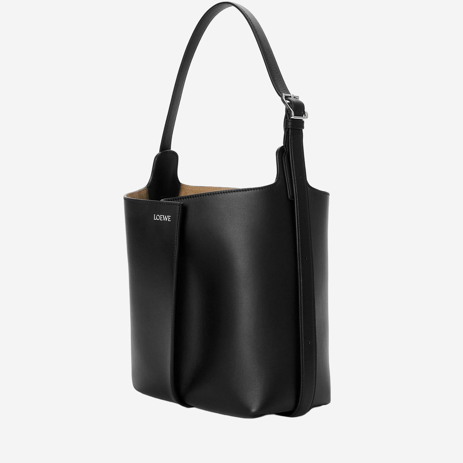 BORSA A SECCHIELLO BILBAO MEDIA IN PELLE AWRAWRPX01 1100 LOEWE 