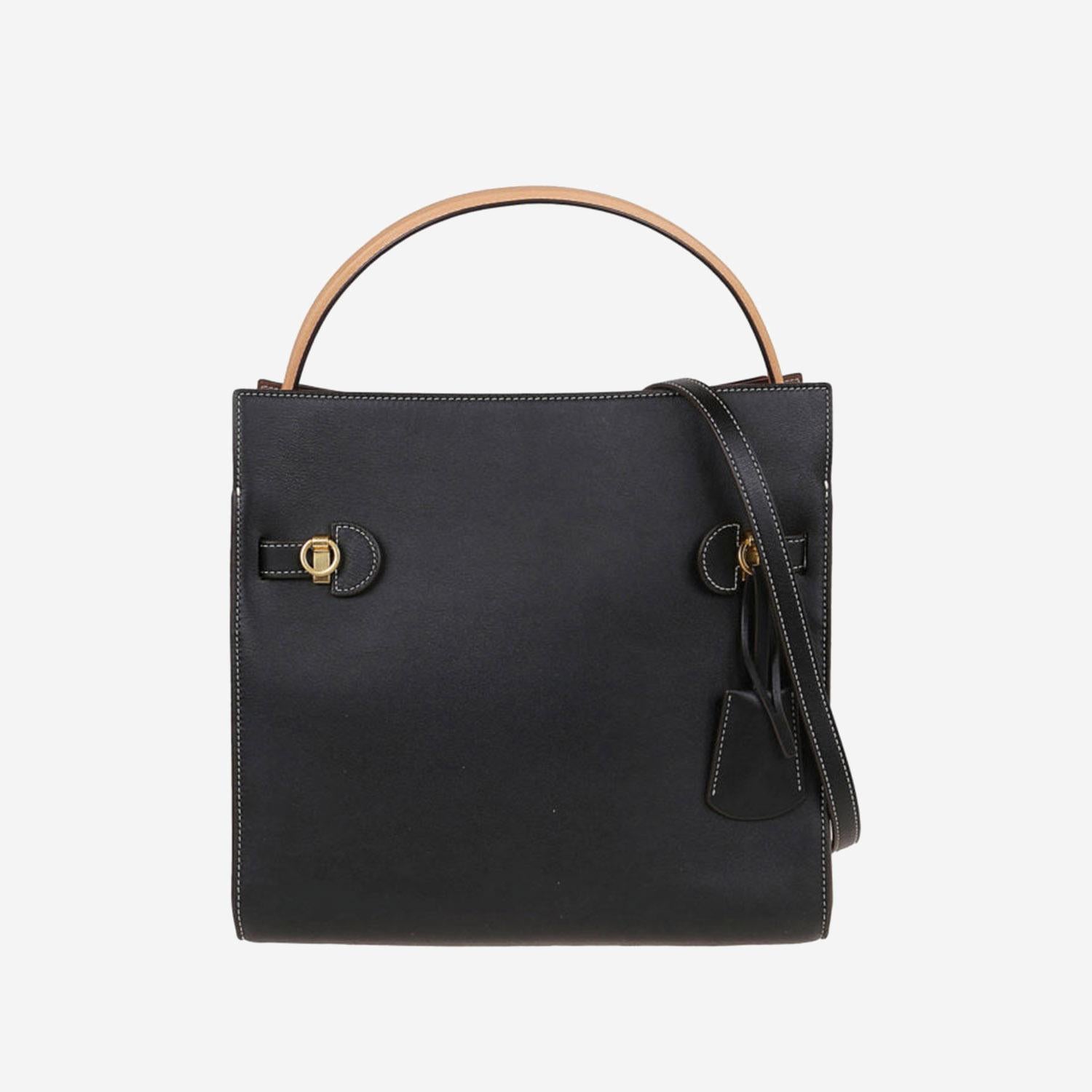 BORSA LEE IN PELLE 59533 001 TORY BURCH 