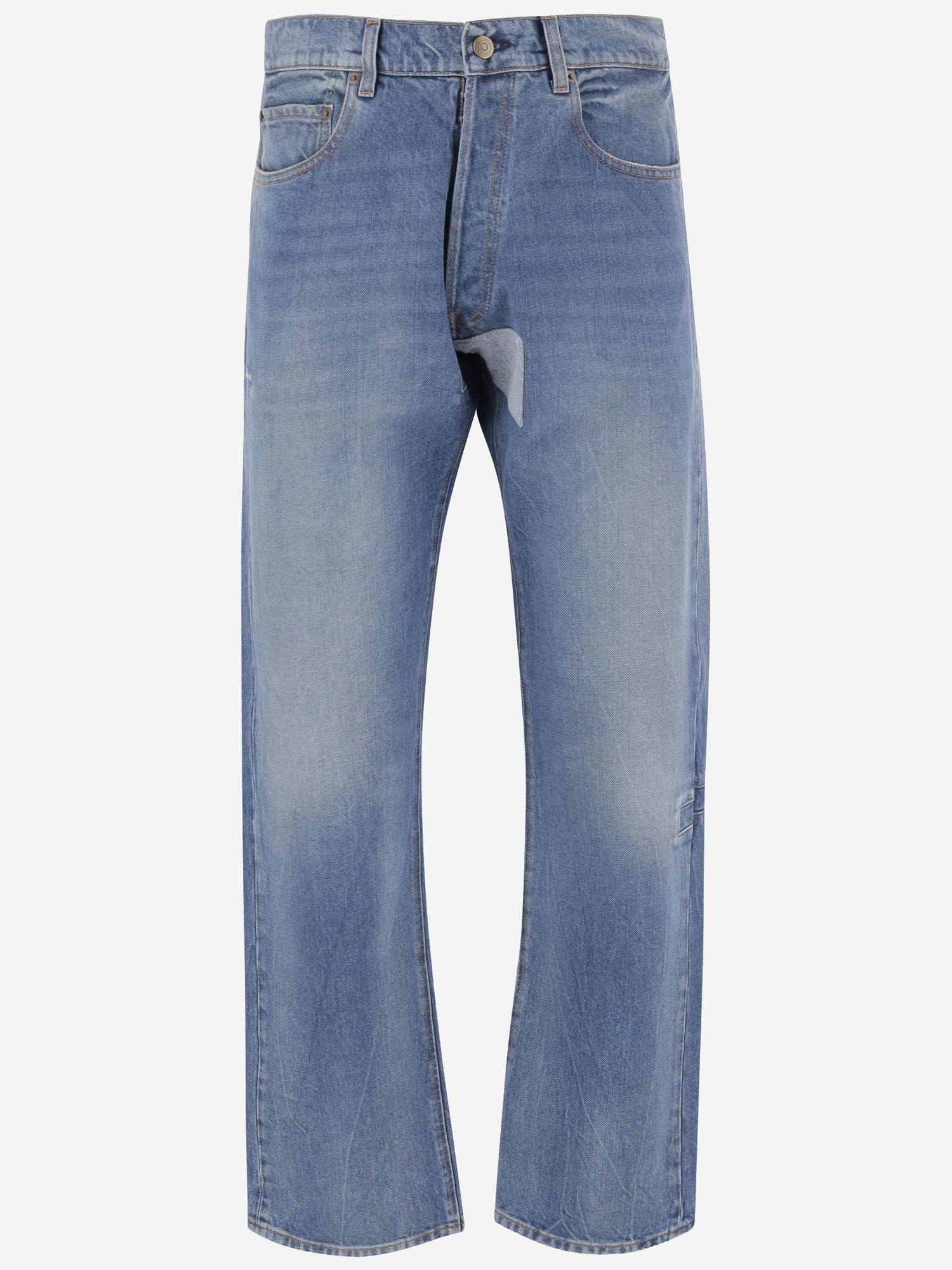 JEANS IN DENM DI COTONE S50LA0241 S30561986 MAISON MARGIELA 