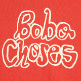 T-SHIRT IN COTONE CON LOGO B126AC139 RED BOBO CHOSES KIDS 