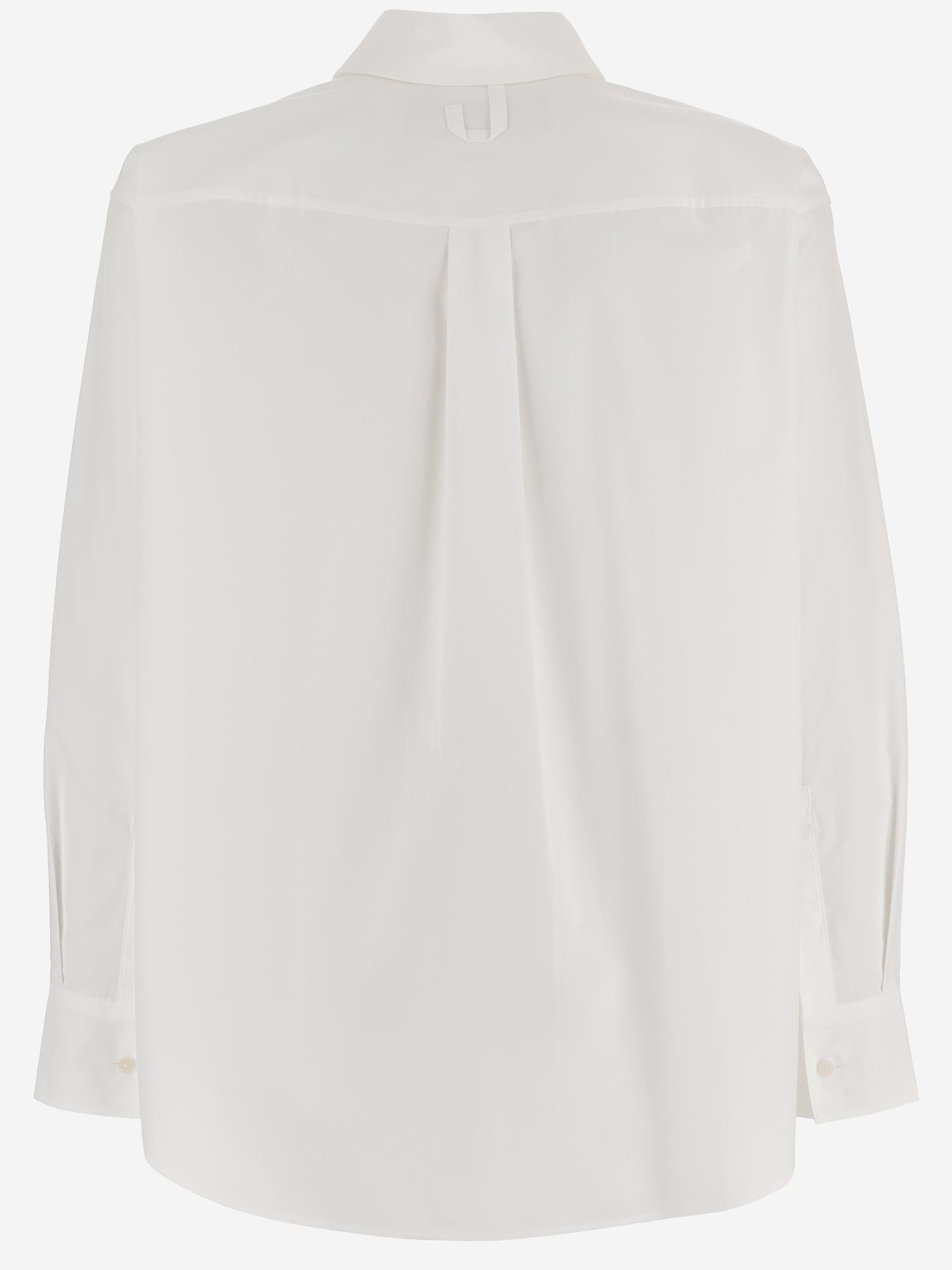 CAMICIA NAPPE IN COTONE CON TASCHINO RIPIEGATO SHM00607AW00351 100 JACQUEMUS 
