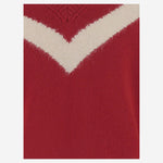 MAGLIONE IN LANA CON VLOGO SU FIOCCO SUL RETRO 7V0KC35Q B5GBRT VALENTINO 