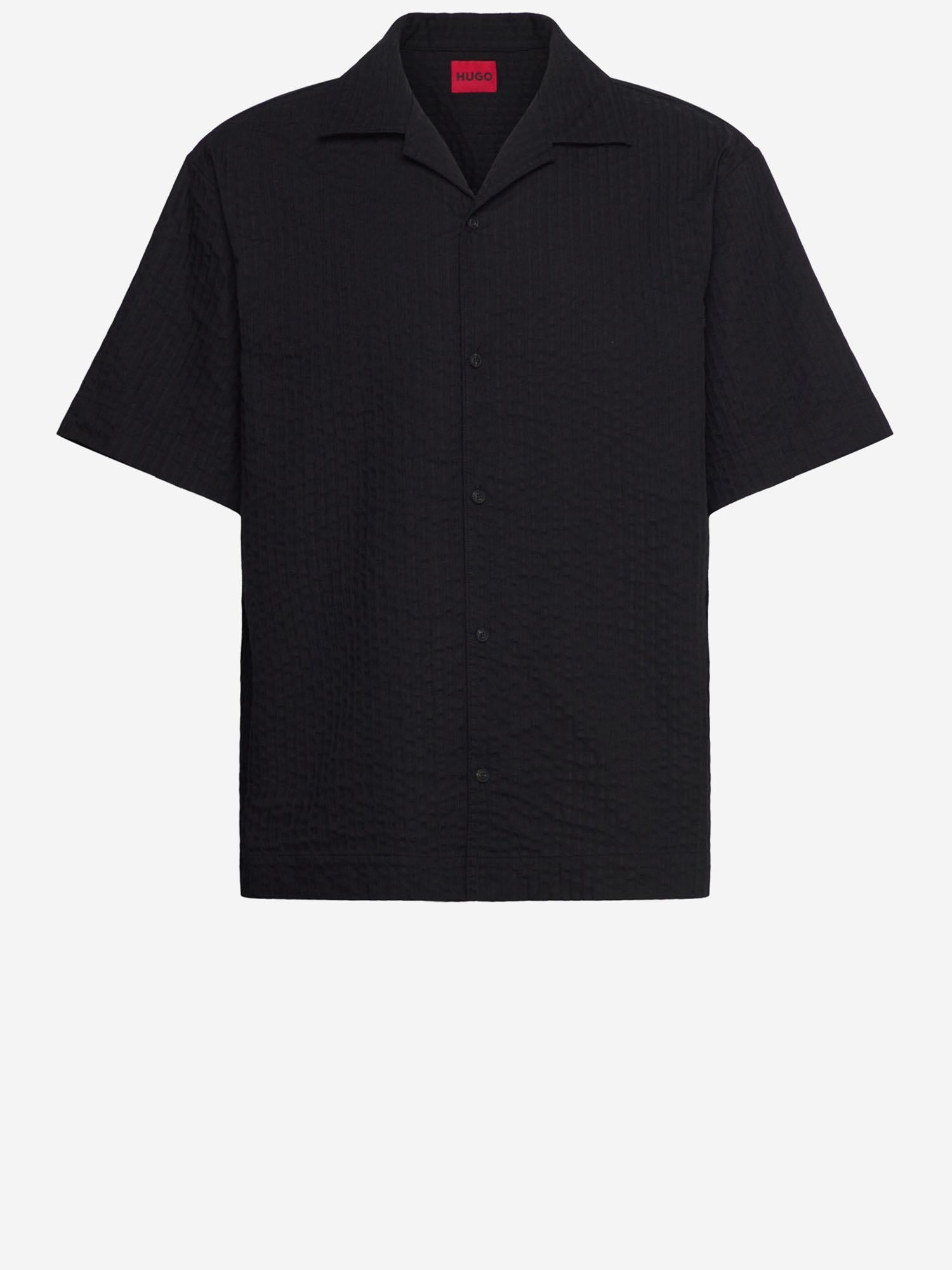 CAMICIA IN COTONE STRETCH 50561107 001 HUGO BOSS 
