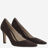 Décolleté Carla 80 in pelle scamosciata F1691L303 LQB THE ROW 