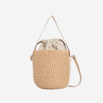 BORSA BUCKET WOODY IN RAFIA CHC26AS381L18 26Y CHLOE 
