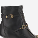 STIVALETTI GLORIA IN MISTO PELLE CON CINTURINI DECORATIVI SD0493 P003Z99 PINKO 