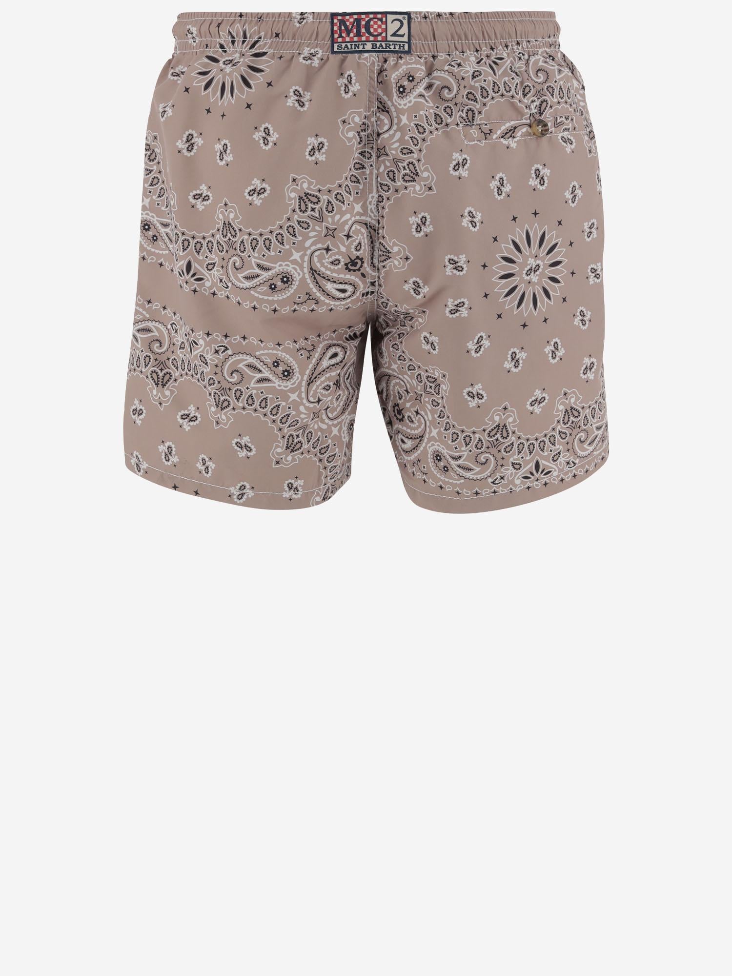 COSTUME DA BAGNO CON STAMPA BANDANA CAP0001 01675H MC2 SAINT BARTH 