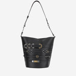 BORSA A TRACOLLA IN PELLE CON CINTURINI 104366 A26KZ99A PINKO 