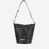 BORSA A TRACOLLA IN PELLE CON CINTURINI 104366 A26KZ99A PINKO 