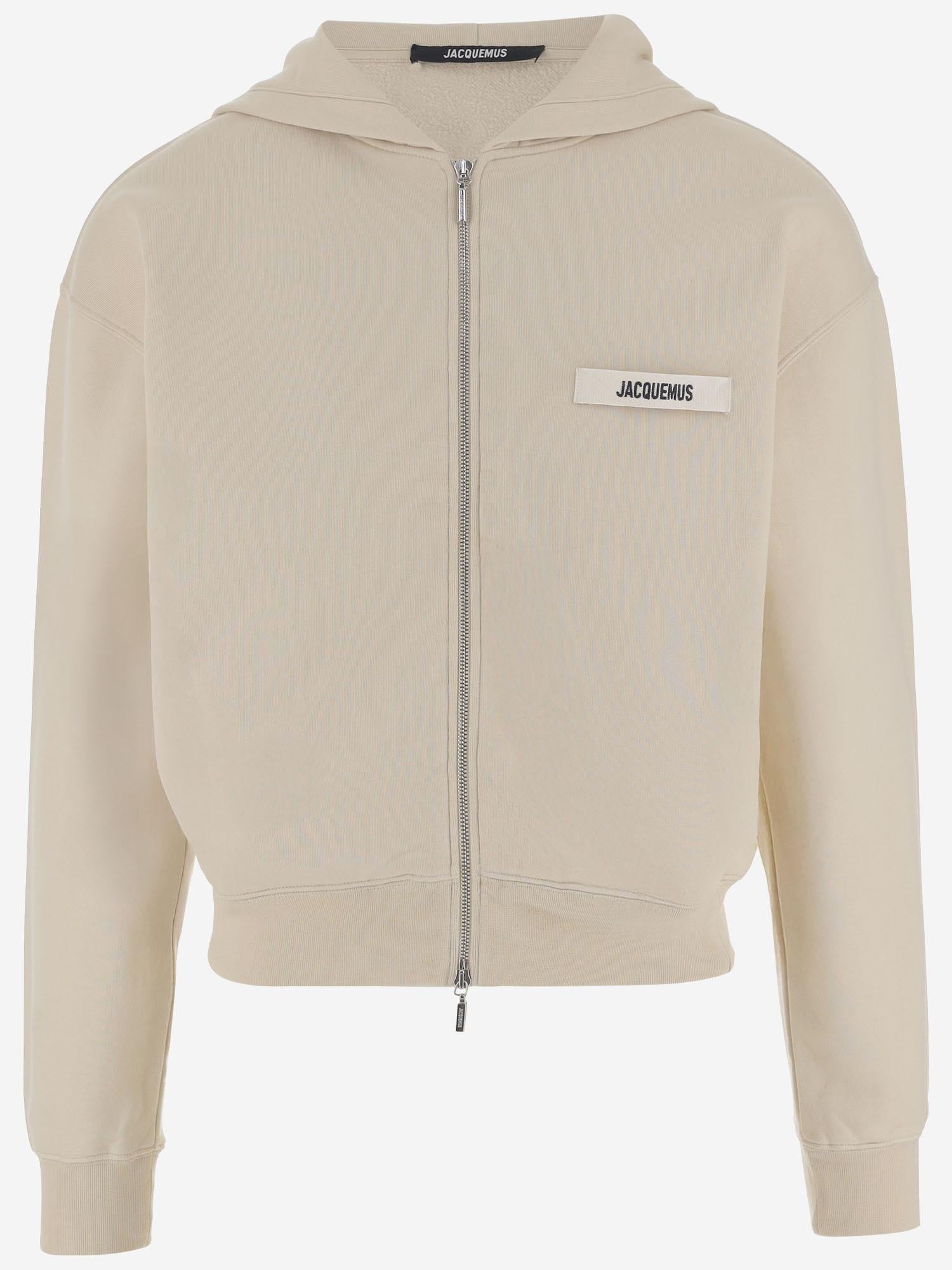 LE HOODIE GROS GRAIN ZIPPÉ HOM00257AJ00126 150 JACQUEMUS 