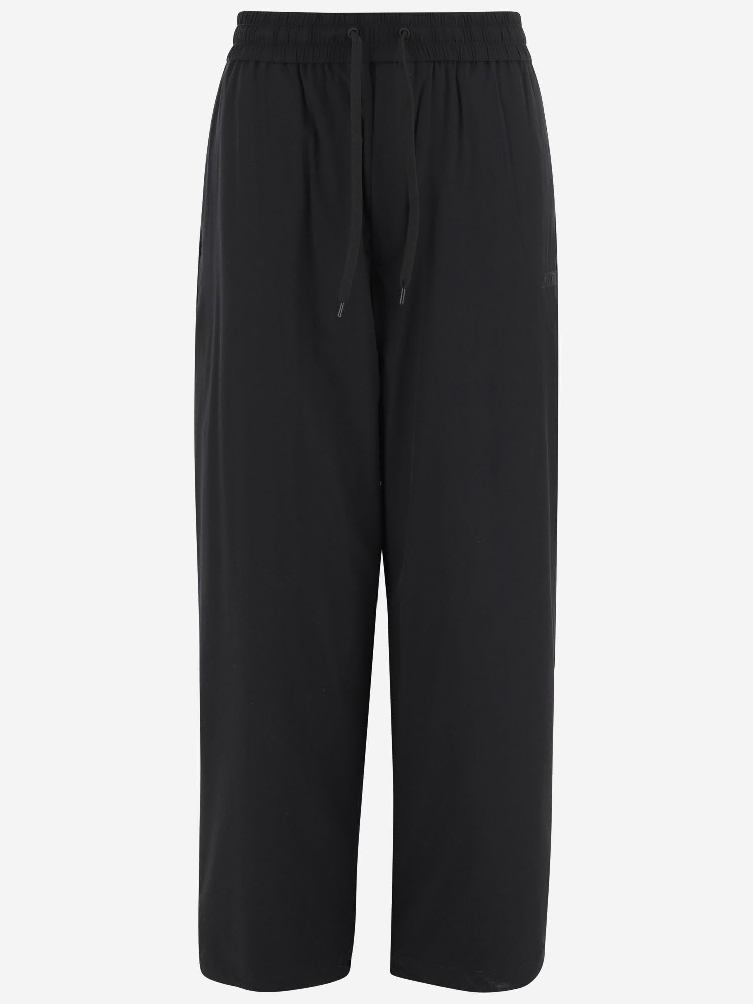 PANTALONI DA JOGGING IN NYLON STRETCH PAPXT5NK BLACK AUTRY 