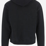 FELPA IN COTONE E VISCOSA CON LOGO 7V3MF29M B1M9RA VALENTINO 