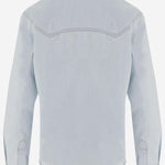 CAMICIA IN DENIM CHAMBRAY 1024560 1A178721DA50 VERSACE 