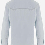 CAMICIA IN DENIM CHAMBRAY 1024560 1A178721DA50 VERSACE 
