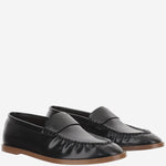 MOCASSINI IN PELLE F1822L60 BLK THE ROW 