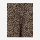 PANTALONI IN MISTO COTONE CON MOTIVO ANIMALIER S26307 0680 SASUPHI 