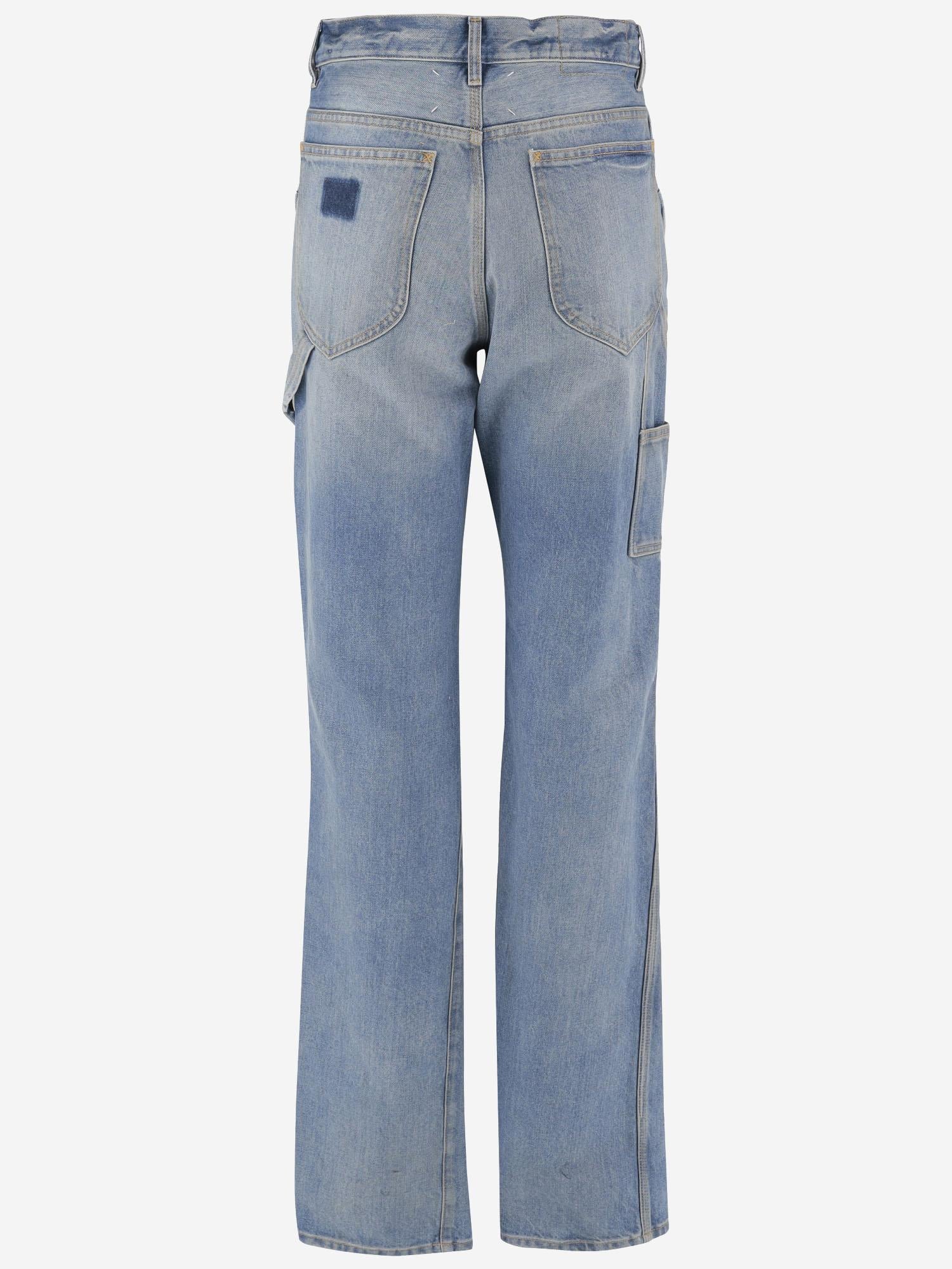 JEANS IN DENIM DI COTONE S51LA0182 S30561987 MAISON MARGIELA 