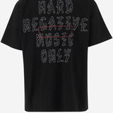 T-SHIRT IN COTONE CON STAMPA B0030556 FA582P670 44 LABEL GROUP 