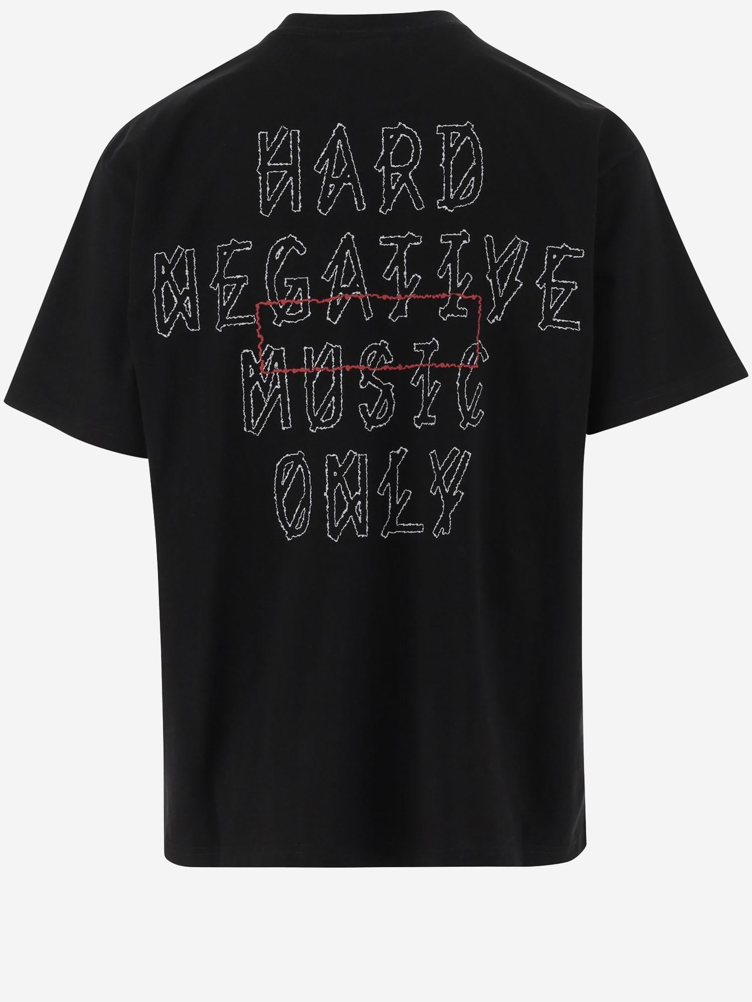 T-SHIRT IN COTONE CON STAMPA B0030556 FA582P670 44 LABEL GROUP 