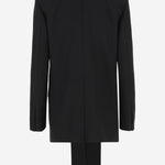 GIACCA MONOPETTO IN MISTO LANA CON COLLO SATIN 104668 A2CNZ99 PINKO 