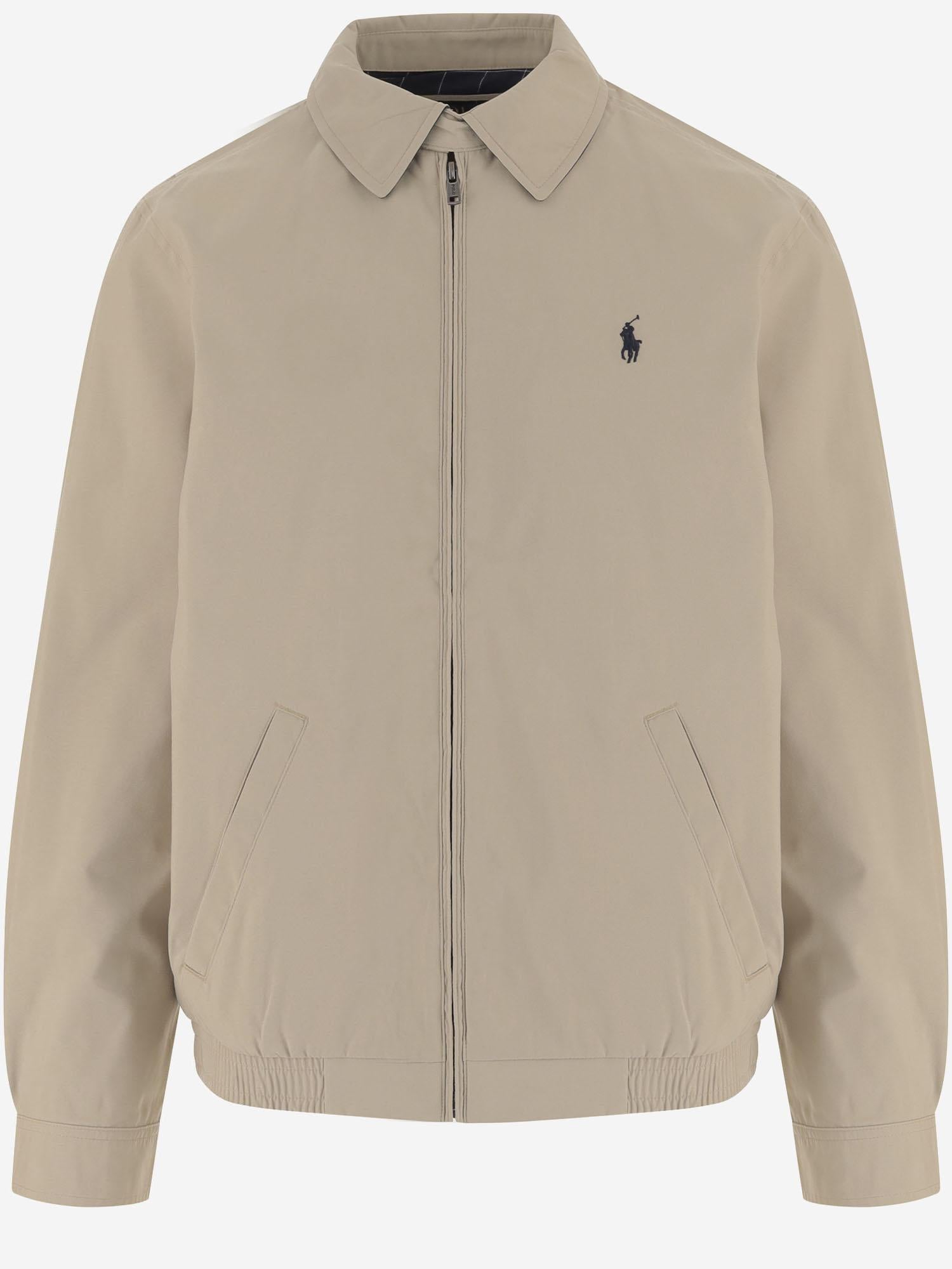 Giacca in nylon con logo 710548506 002 POLO RALPH LAUREN 