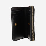 PORTAFOGLIO CASSANDRE IN PELLE GOFFRATA GRAIN DE POUDRE 668288 BOW011000 SAINT LAURENT 